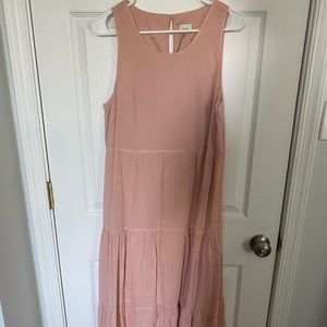 NWT A New Day pastel pink maxi dress